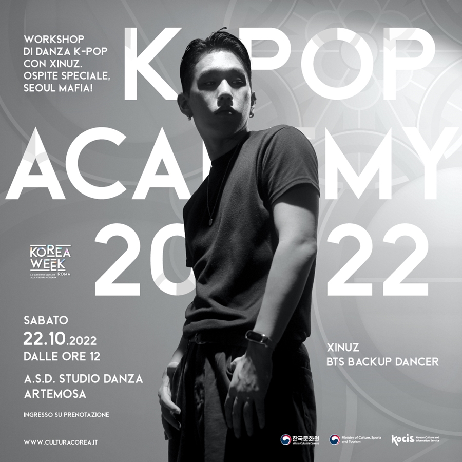 Korea Week 2022, #A Roma il raduno K-Pop &#8220;Talk &#038; Dance&#8221; e la &#8220;K-Pop Academy&#8221;