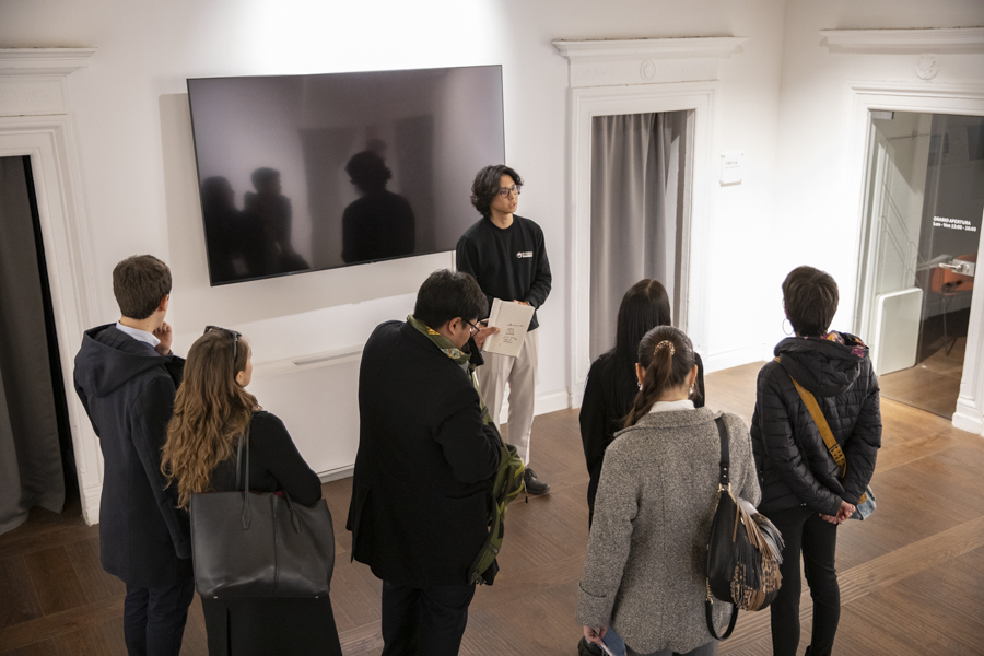 주이탈리아한국문화원을 방문한 루이스 귀도 카를리 대학교(Università Luiss Guido Carli) 학생들의 모습 4