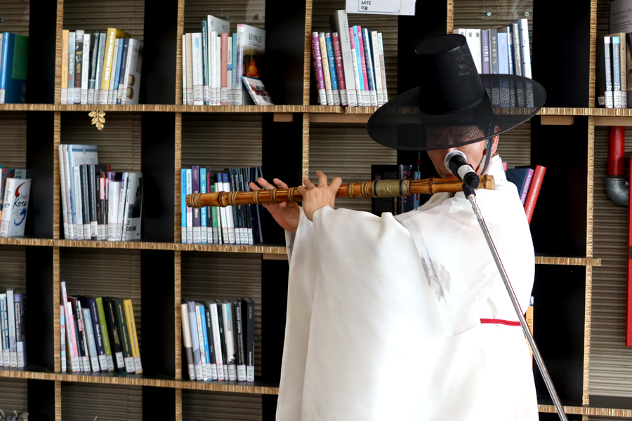 로마 라 사피엔차 (La Sapienza) 대학, <A Window into the Art of Korean Traditional Culture> 행사 진행 모습