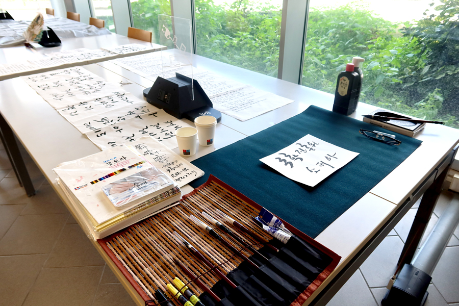 로마 라 사피엔차 (La Sapienza) 대학, <A Window into the Art of Korean Traditional Culture> 행사 진행 모습
