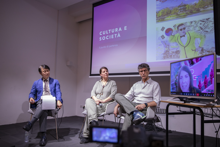 2025 한국주간 이탈리아 작가와의 토크쇼 모습