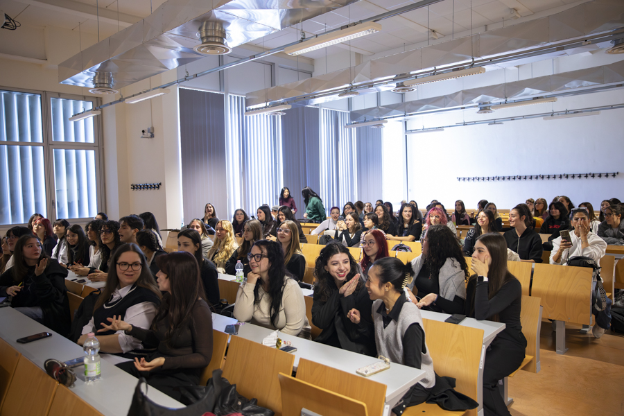 로마 사피엔차 대학교, 장태유 감독과의 토크쇼 모습