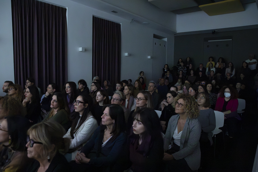 주이탈리아한국문화원에서 개최된 장태유 감독과의 토크쇼 모습