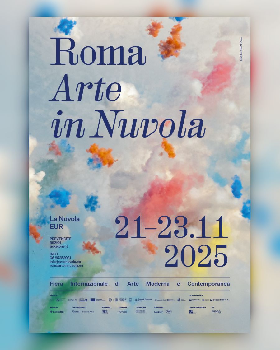 제5회 로마 아트페어(Roma Arte in Nuvola) 공식 포스터
