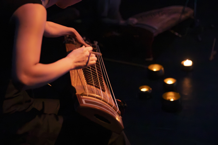 바리와 로마에서 개최된 현대무용 공연 <제(祭), 타오르는 삶> 모습