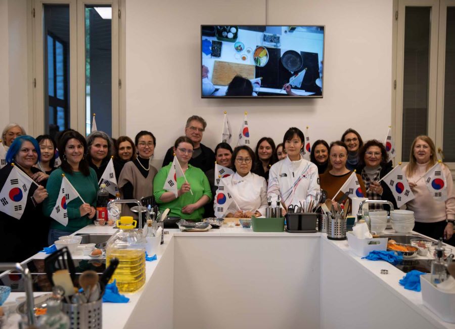 2026 밀라노 코르티나 동계 올림픽 계기 오륜김밥 특강 모습