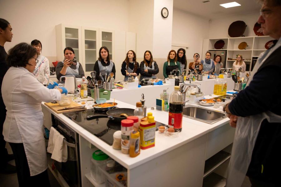 2026 밀라노 코르티나 동계 올림픽 계기 오륜김밥 특강 모습