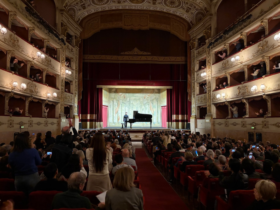 피아니스트 조성진 3.14 피렌체 공연 모습