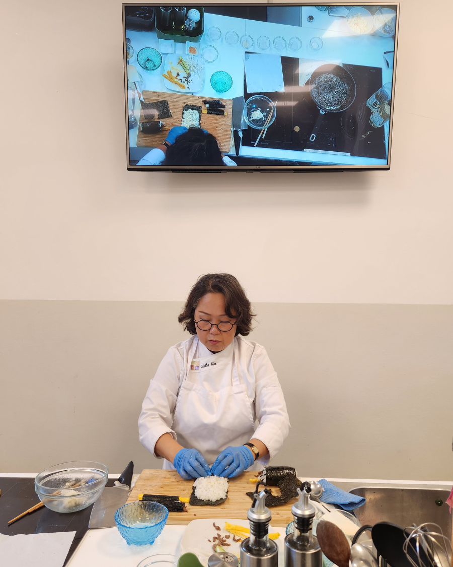 2026 밀라노 코르티나 동계 패럴림픽 계기 오륜김밥 특강 모습