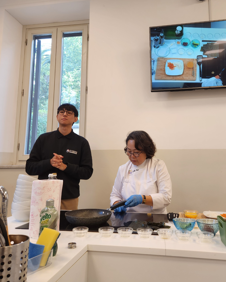 2026 밀라노 코르티나 동계 패럴림픽 계기 오륜김밥 특강 모습