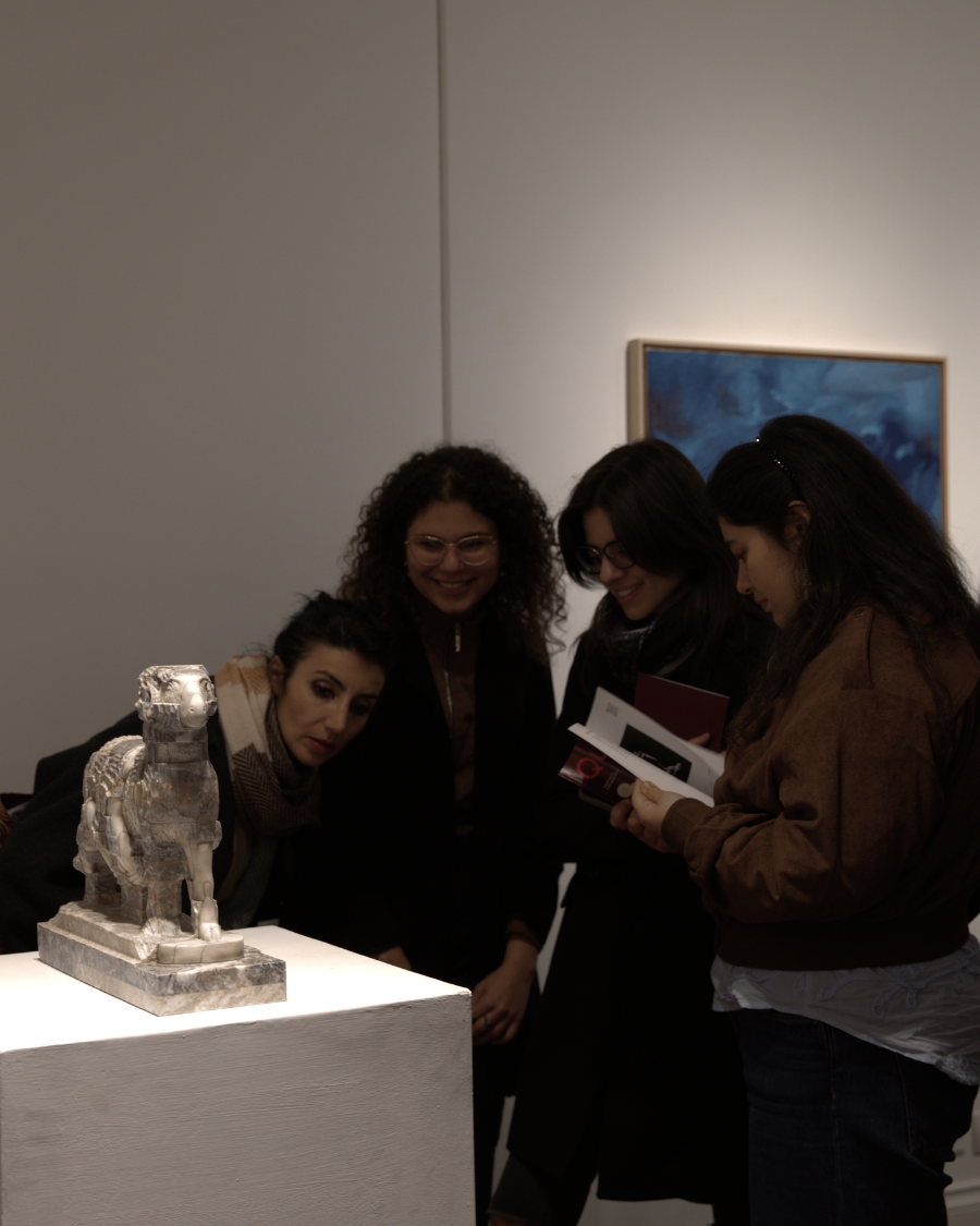 재이탈리아한국미술가협회 ARCOI 전시 "여기서, 그리고 그 너머(Qui e Oltre)" 개막식 모습