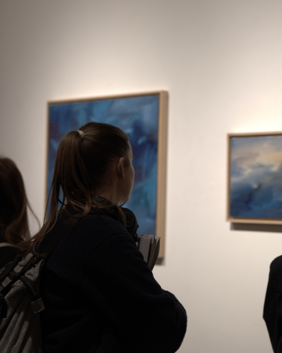 재이탈리아한국미술가협회 ARCOI 전시 "여기서, 그리고 그 너머(Qui e Oltre)" 개막식 모습