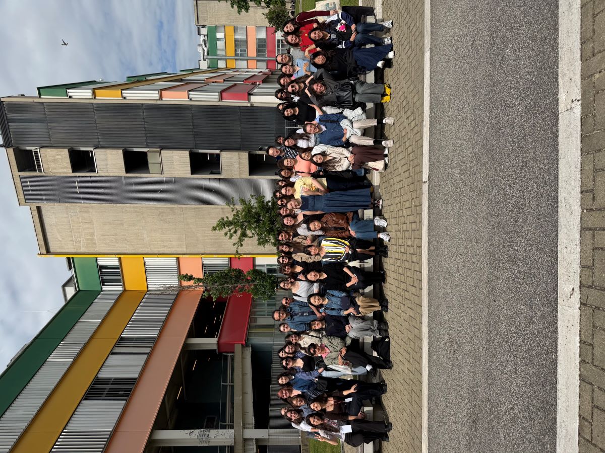 로마 사피엔차(Sapienza) 대학교에서 개최된 드라마 “이 사랑 통역 되나요?”의 유영은 감독과 이현영 PD의 특강 모습