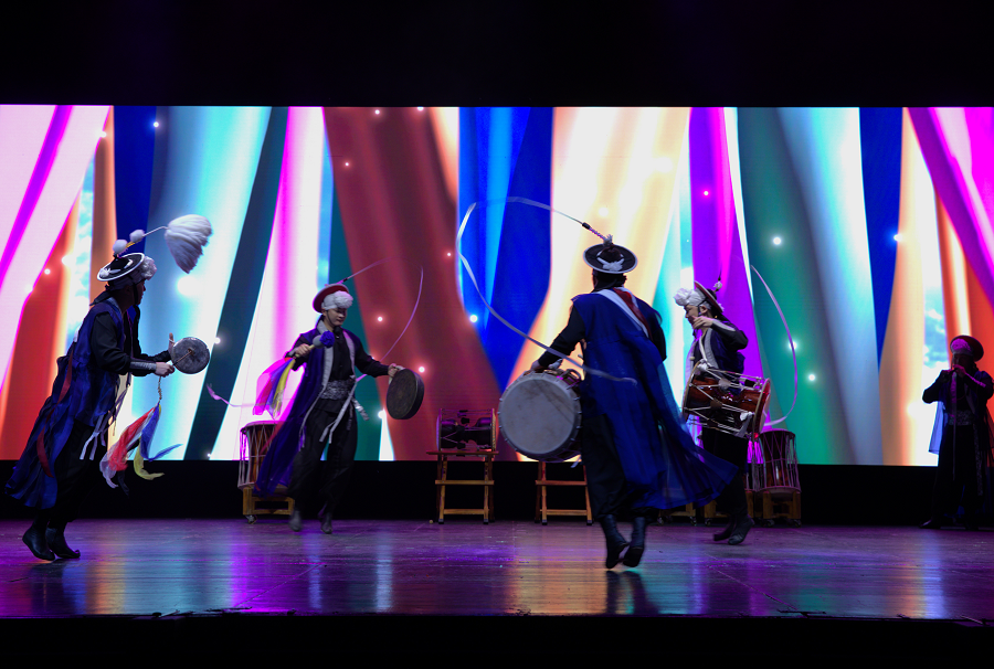 주이탈리아한국문화원 10주년 계기 HARMONY OF LIGHT 공연 모습