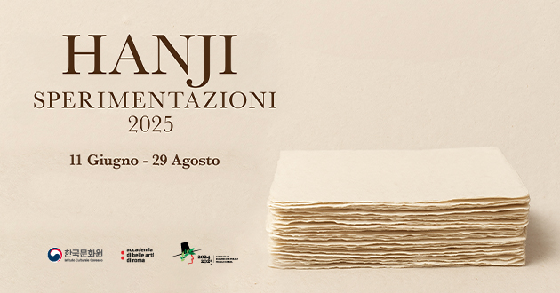 Mostra in collaborazione con l’Accademia di Belle Arti di Roma <Hanji, sperimentazioni 2025>