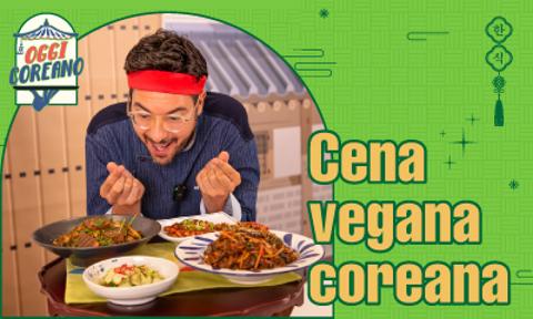 CENA VEGANA COREANA - ricette di piatti vegani coreani con lo chef Fabrizio Ferrari [OGGI COREANO - ep.2]