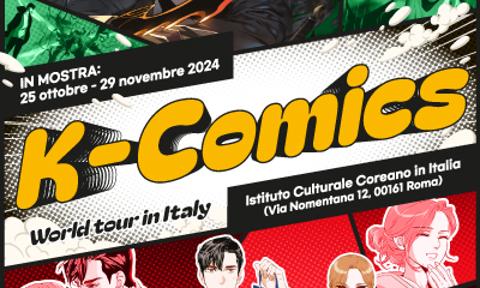 K-Comics World tour in Italy 전시