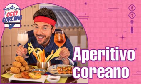 APERITIVO COREANO - Ricette per un aperitivo speciale con lo chef Fabrizio Ferrari [OGGI COREANO - ep.4]