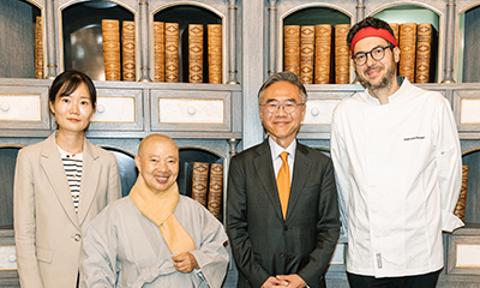 Masterclass di cucina coreana con la monaca Jeong Kwan e lo chef Fabrizio Ferrari