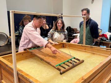 Workshop del maestro artigiano Chi Yong An presso l'Accademia di Belle Arti di Roma