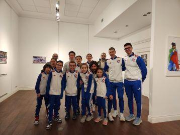 K2 TKD 태권도 팀 문화원 방문