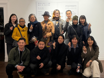  재이탈리아한국미술가협회 ARCOI 전시 <여기서, 그리고 그 너머(Qui e Oltre)> 개막식