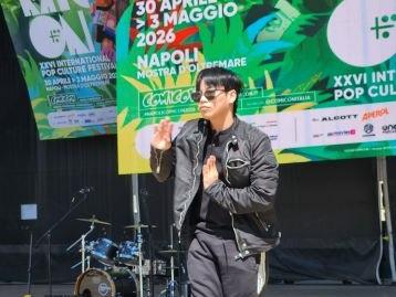 Coreografo di danza K-Pop, RYU.D, al Comicon di Napoli
