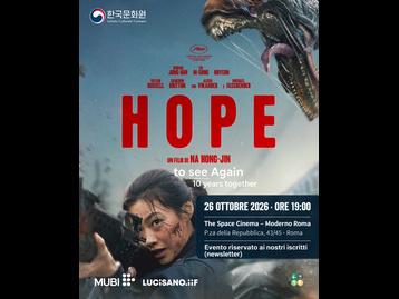 Proiezione in anteprima del film HOPE 